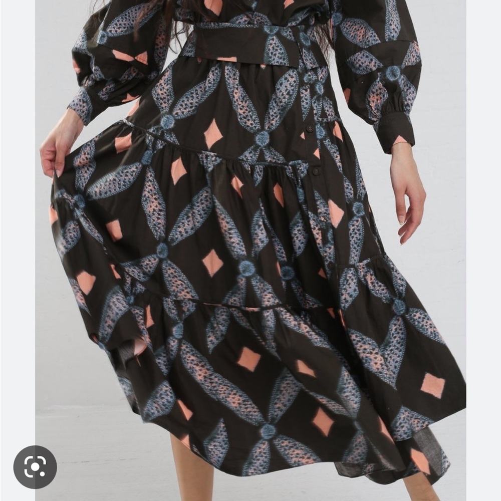 Ulla Johnson Eiko Skirt in Army
